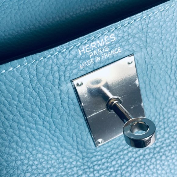 SOLD 💛Shoulder KELLY 42 + Twilly. Brand new. Rare. - Picture 7 of 12